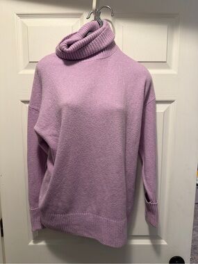 Lavender Turtleneck Women's Sweater Old Navy